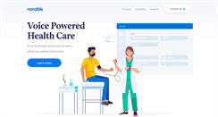 Desktop Screenshot of notablehealth.com